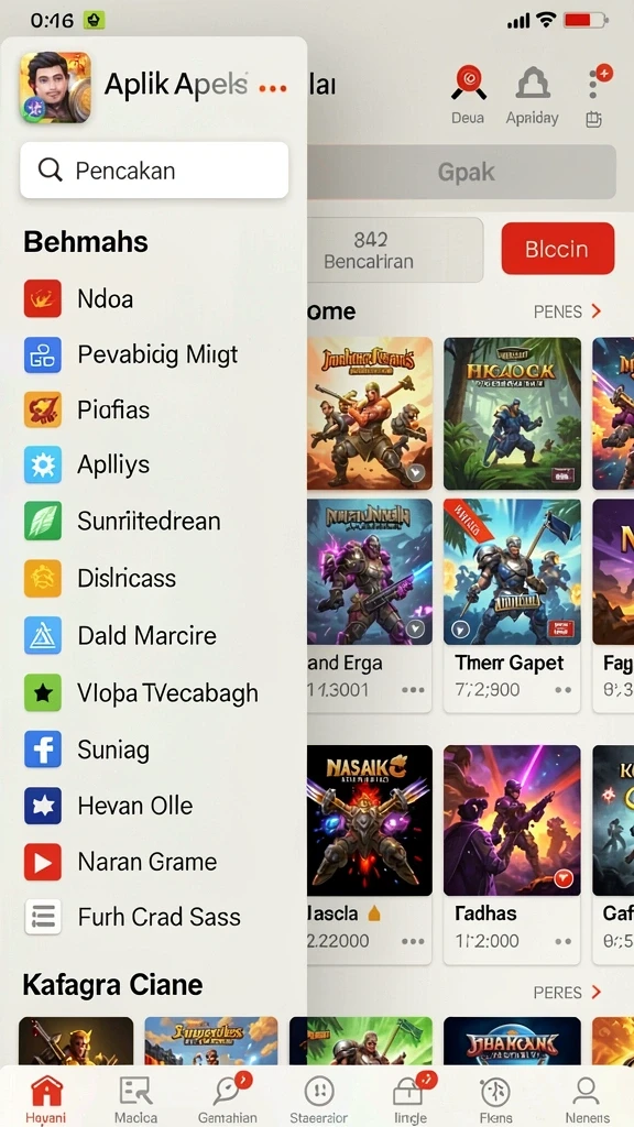 javo88 - Screenshot aplikasi JAVO88: Berbagai item menarik yang dapat digunakan dalam permainan.