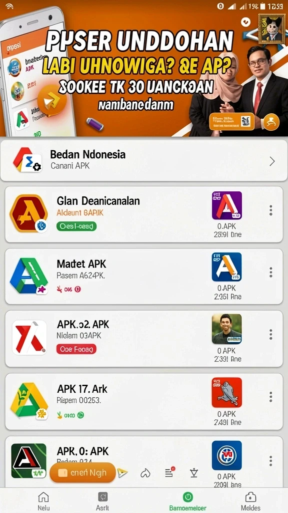 kartutoto - Antarmuka interaktif yang mudah digunakan.