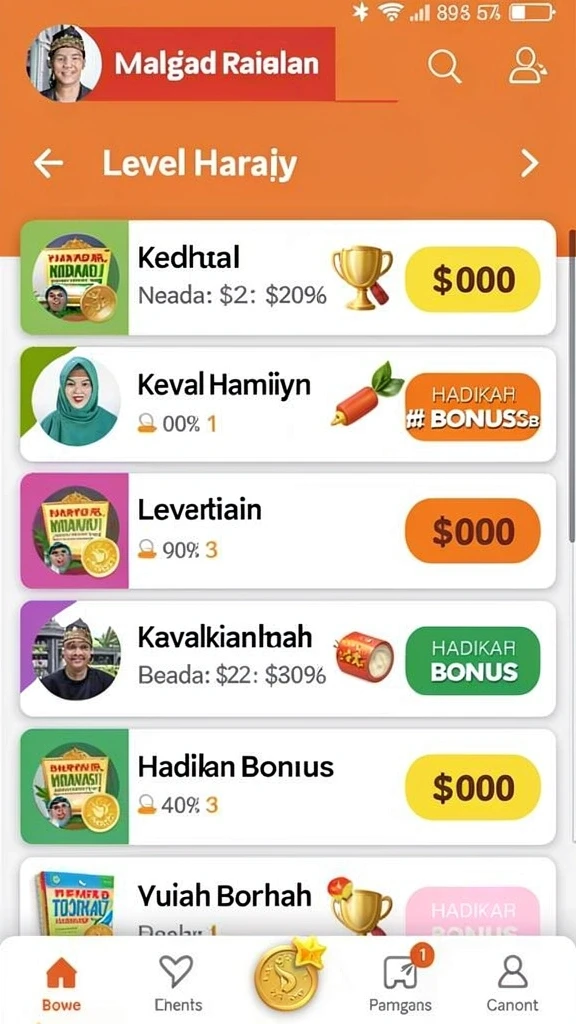 vita555 - Pengaturan karakter yang beragam dan menarik.